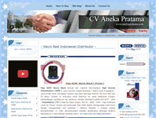 Tablet Screenshot of anekapratama.com